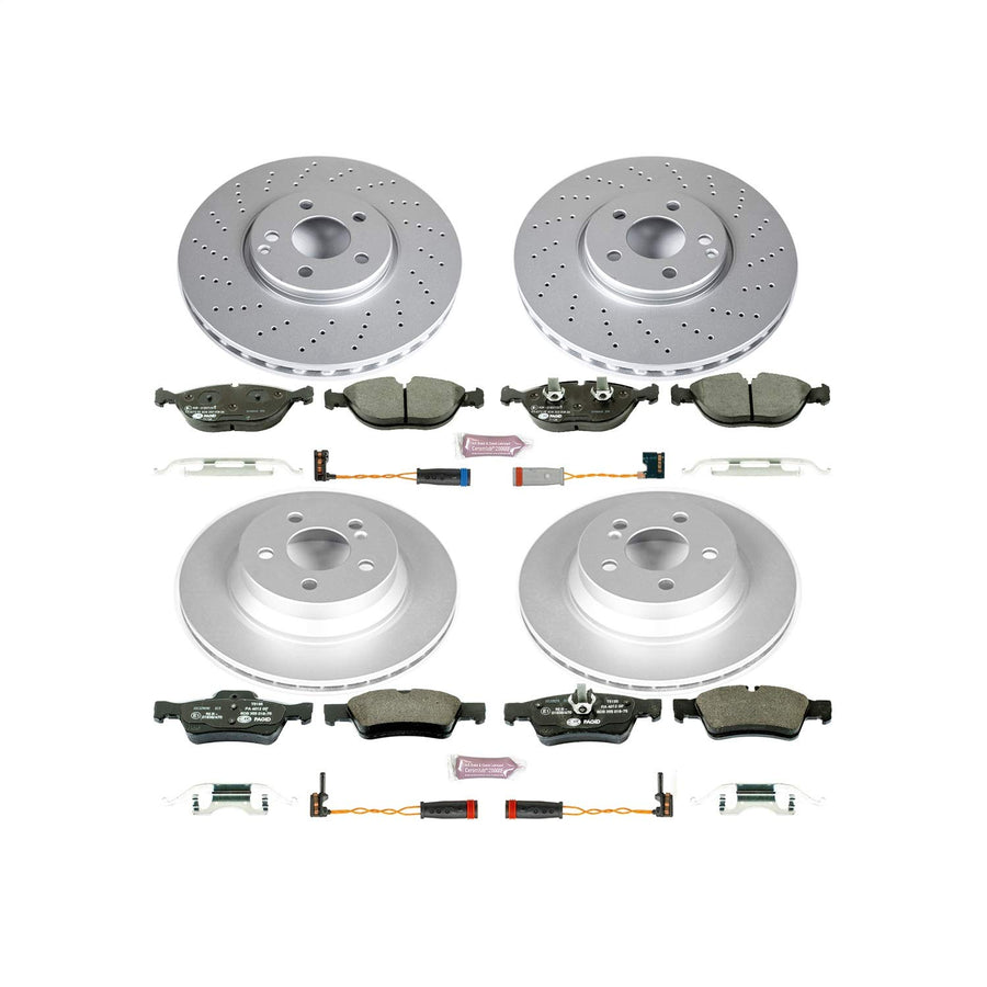 Euro-Stop Brake Kit Power Stop ESK4517 For Mercedes-Benz E500 2004-2005 [Model Specific]
