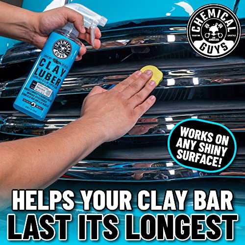 Chemical Guys Clay Luber Synthetic Lubricant WAC_CLY_100_16 with Wetting Agents for Clayblock and Car Detailing Clay (Works on Cars, Trucks, SUVs, Jeeps & More), 16 fl oz