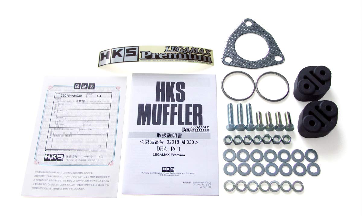 Exhaust System HKS 32018-AH030 (LEGAMAX Premium RC1 K24W), 1 Pack, (N)