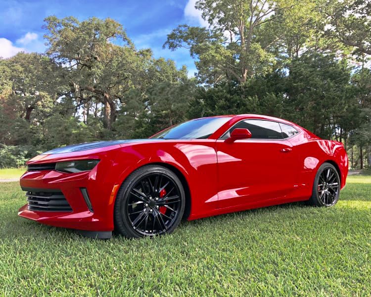 20 Inch OE Wheels CV25 Rim Fits Camaro ZL1 Style 5x120 20x9.5 Satin Black - Hollander 5773 (1)