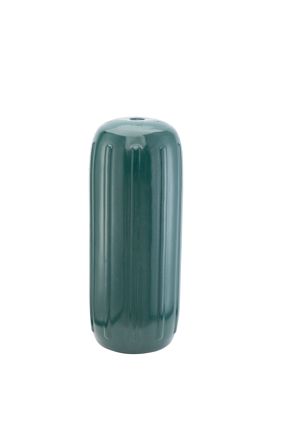 Taylor Made Inflatable Big B Boat Fender, Emerald Green (6" x 15") End-to-End Line Passage Fits 5/8" Rope, Hangs Horizontally or Vertically, Ribbed, Needle Valve, Marine-Grade Vinyl - 541025