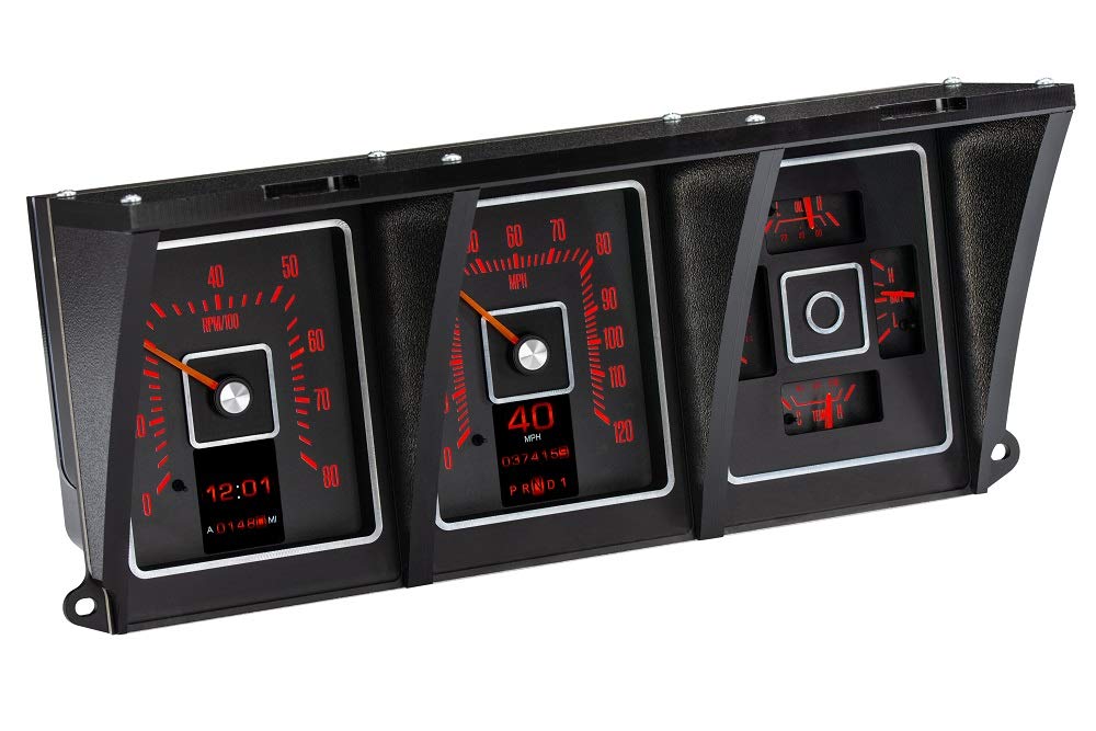 Dakota Digital Retrotech RTX-73F-PU-X Gauge Instrument System Compatible with 1973-79 Ford Pickup