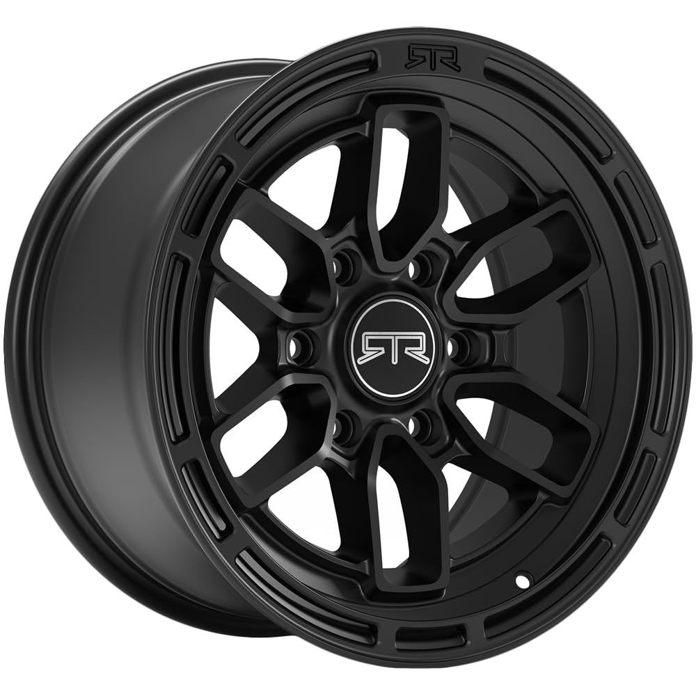 RTR EVO 6 Satin Black Wheel with Aluminum Bronco/Ranger (17 x 9. inches /6 x 0 mm, 30 mm Offset)