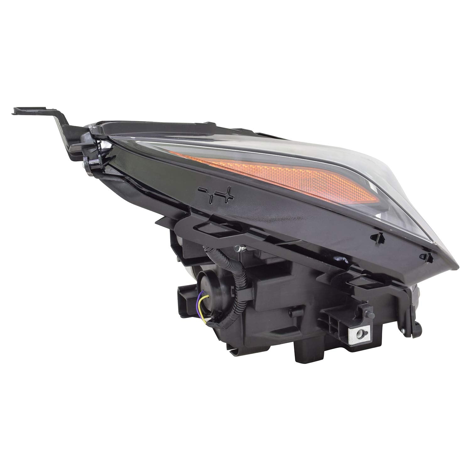 Right TYC Headlight Assembly Compatible with 2015-2017 Lexus NX200t