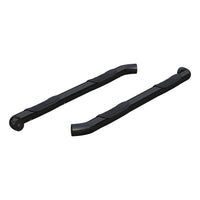 3-Inch Round Black Steel ARIES Nerf Bars, No-Drill, Fits Select Nissan Frontier, Suzuki Equator