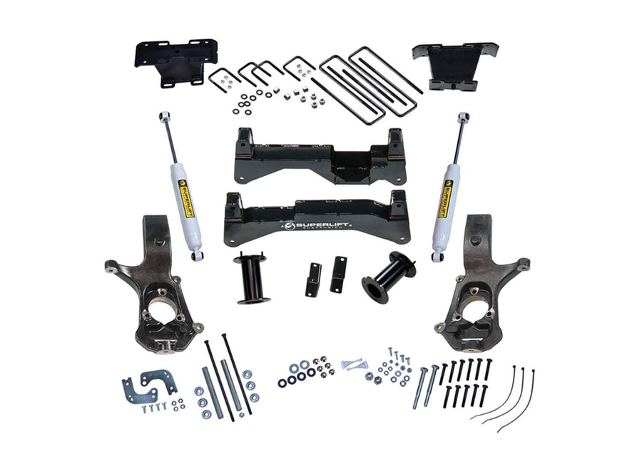 SUPERLIFT SUSPENSION RealTruck 8" Lift Kit for Chevy Silverado/GMC Sierra | Complete Lift Kit with Rear Shadow Shocks | K897 | Fits 2014-2019 Chevrolet Silverado/GMC Sierra 1500 Legacy Body Style