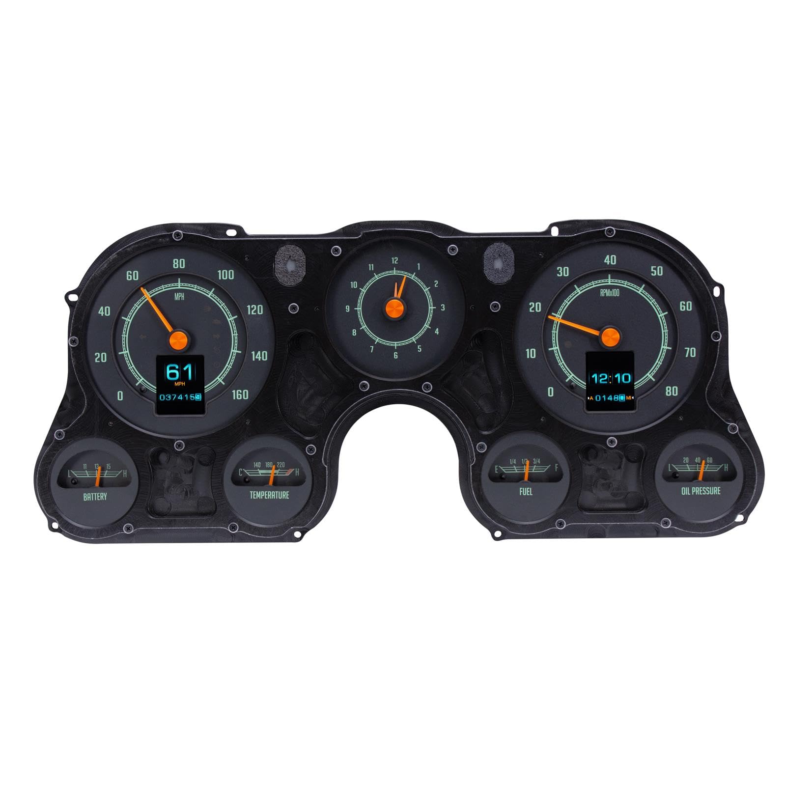 Dakota Digital Retrotech Gauge Instrument System RTX-67C-PU-X Compatible with 1967-72 Chevy / GMC Pickup