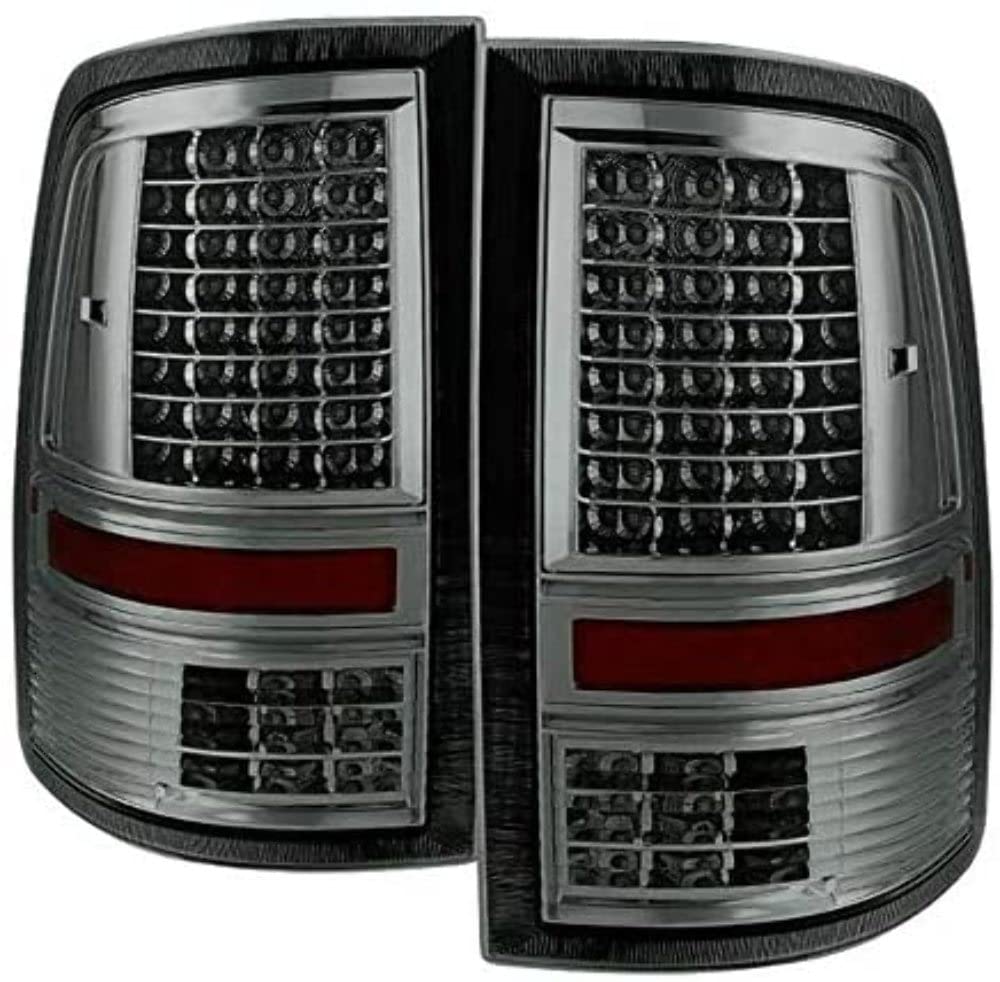 Tail Light Xtune ALT-JH-DR09-LED-G2-SM (Dodge Ram 1500 09-16 / Ram 2500/3500 10-16 LED s - Incandescent Model only (Not Compatible With LED Model) - Smoked)