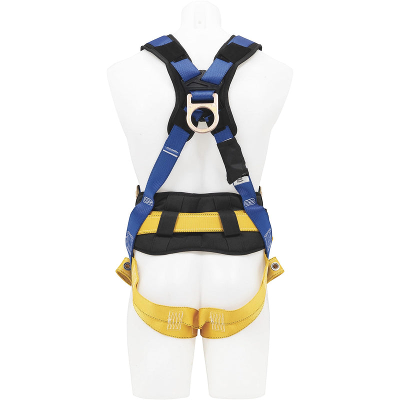 BaseWear Werner Construction Safety 3-Ring Harness- Blue Medium/Large
