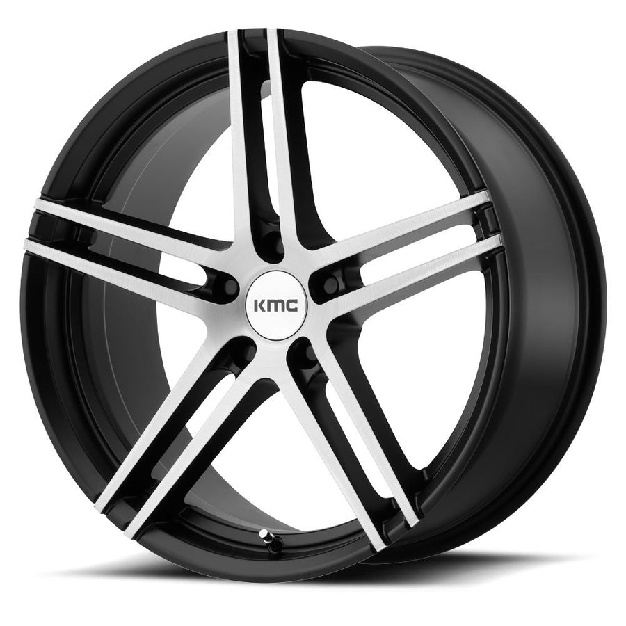 KMC Wheels 20X10 KM703 5X4.5 S-BLK BRUSH 45MM - KM70321012345