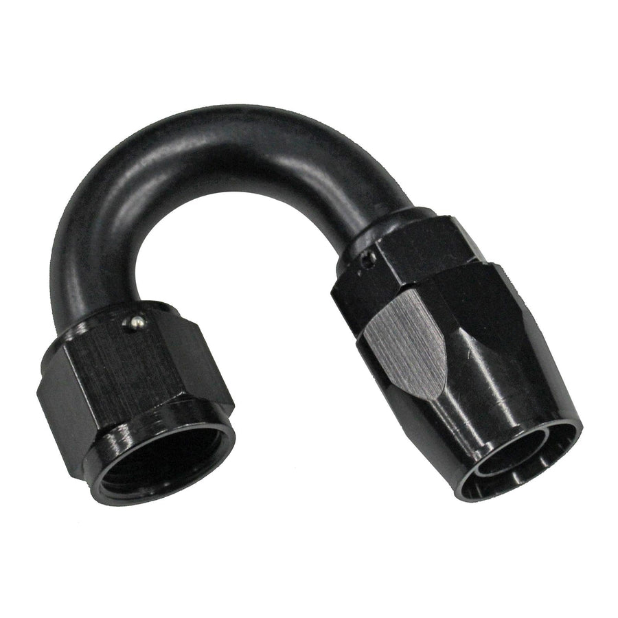 Fragola Performance Systems #10 X 180 Power Flow Hose End Black 118010-BL