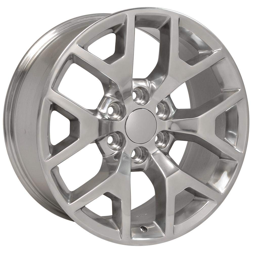 20 Inch OE Wheels CV92 Rim Fits Sierra 1500 Honeycomb Style 6x139.7 20x9 Polished - Hollander 5656 (1)