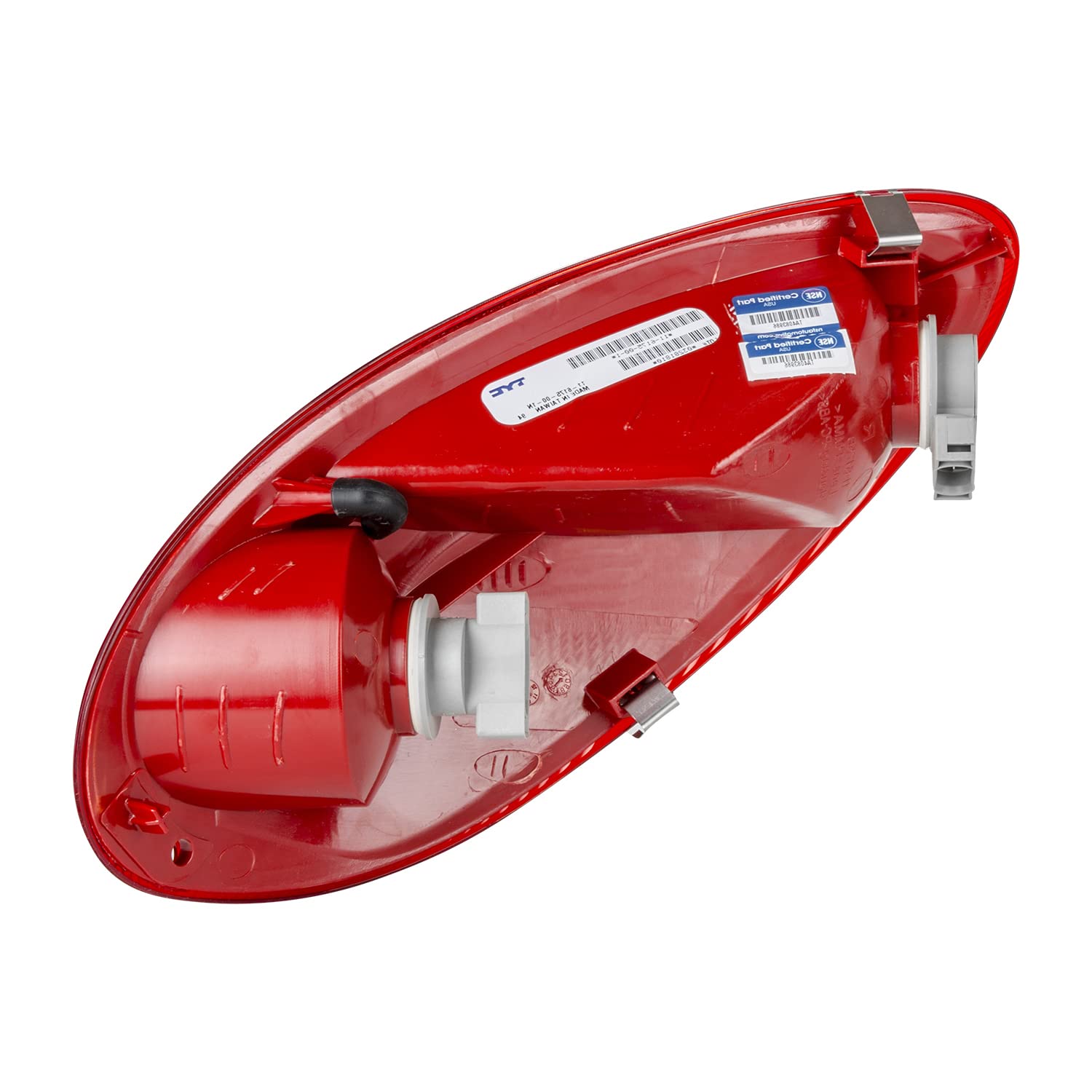 Left TYC Tail Light Assembly Compatible with 2006-2010 Chrysler Pt Cruiser