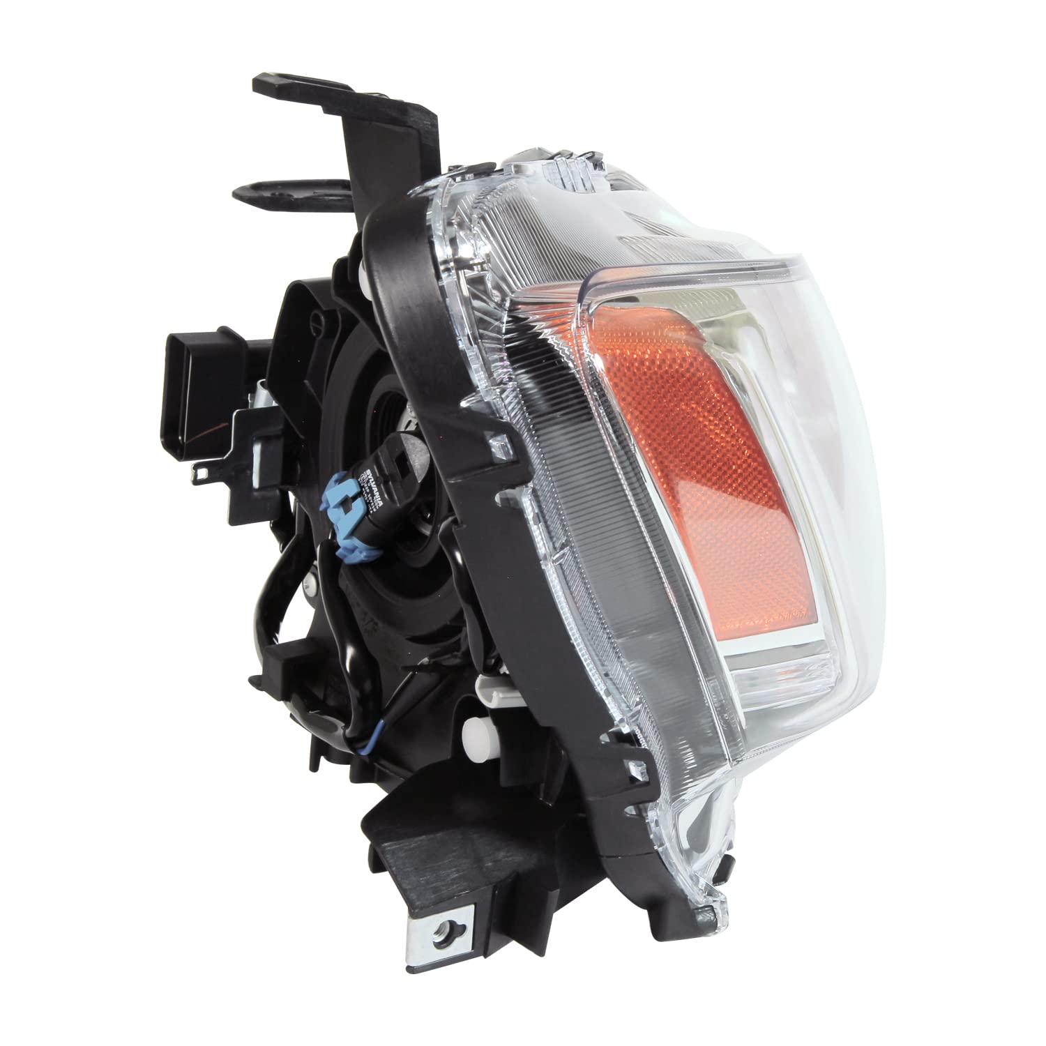Right TYC Headlight Assembly Compatible with 2009-2015 Mitsubishi Lancer