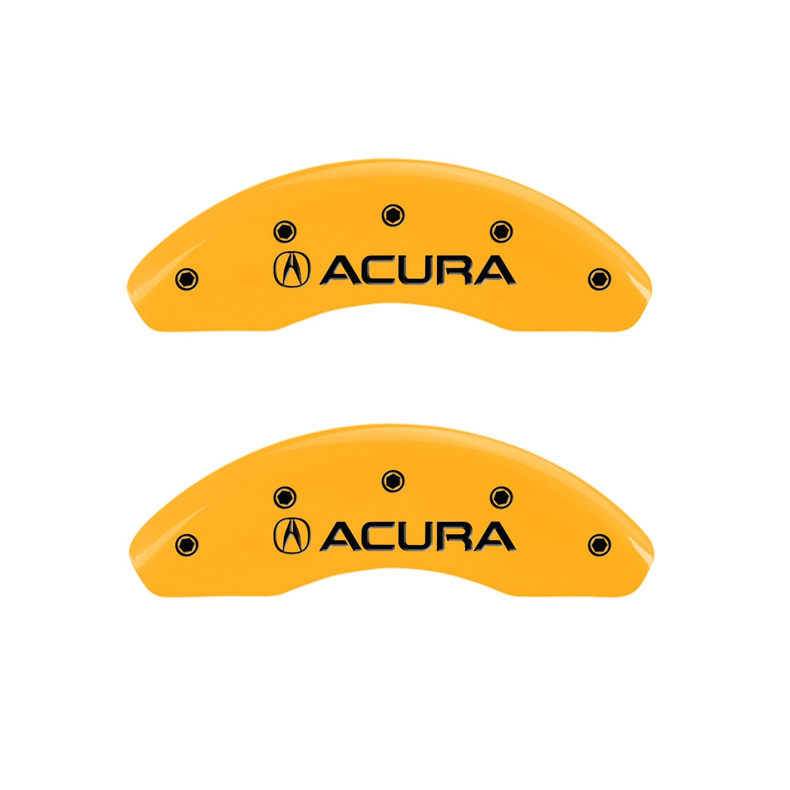 Caliper Covers MGP 39003SACUYL, Yellow