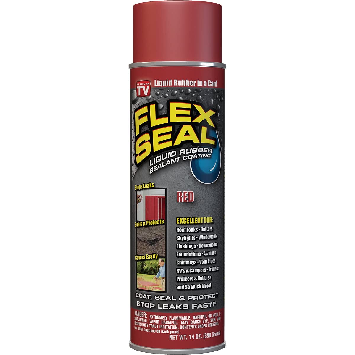 14OZ6 FLEX SEAL RED