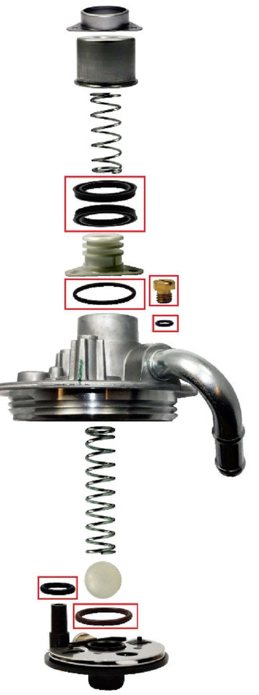Seal Kit Fuel Filter Base For 6.6L Chevy Duramax Engines