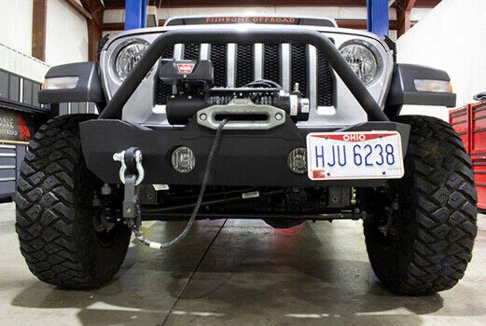 JL Fishbone Mako Front Winch Bumper