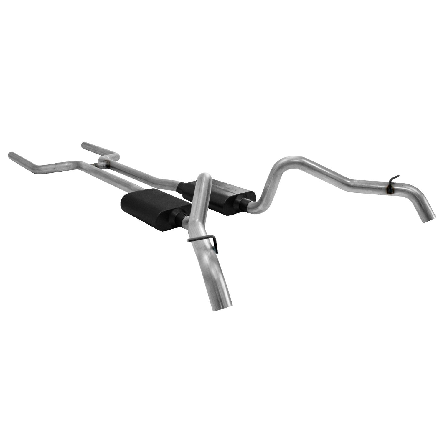American Thunder Flowmaster 817129 Crossmember-Back Exhaust Kit 2.5 Inch Stainless Steel Compatible with 1967-1968 Camaro and Firebird with V8 engine