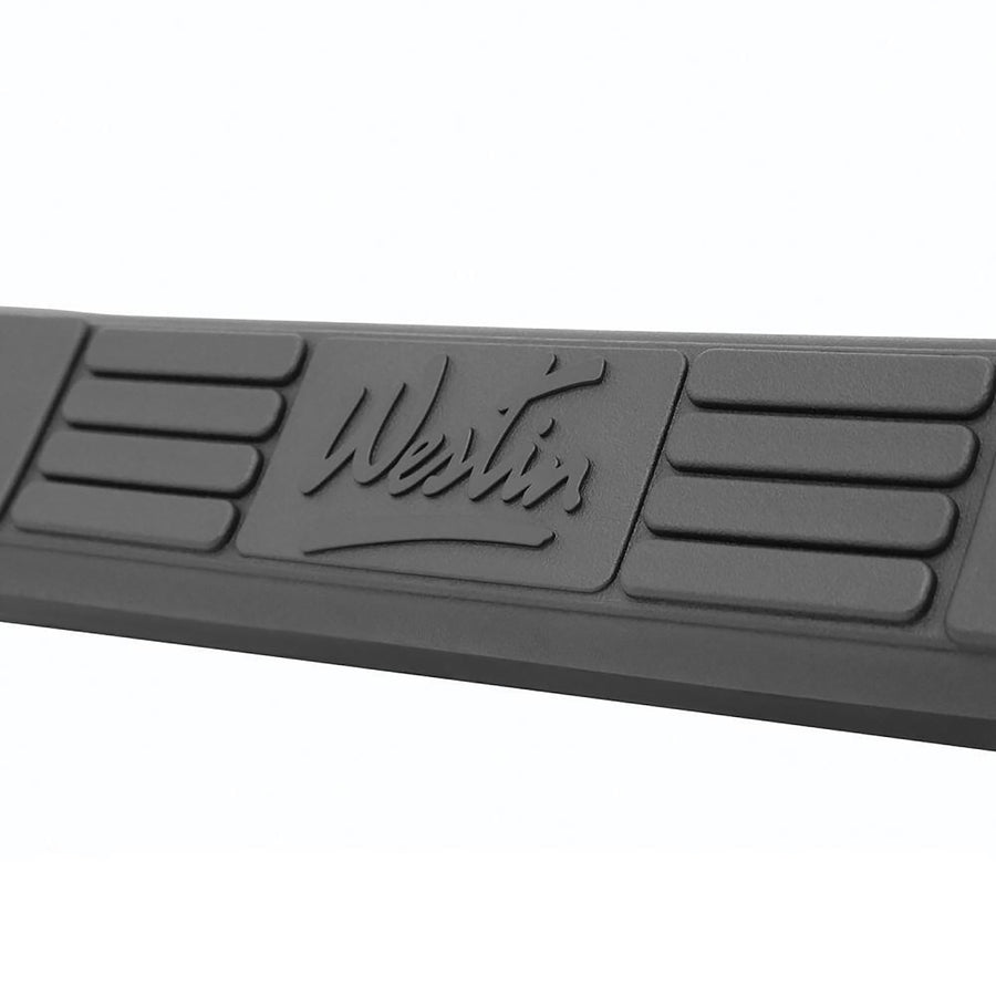 Westin 25-3925 3 Round Signature Nerf Bars fits 2015-2025 F-150 2017-2025 F-250 F-350 F-450 F-550 Super Duty Standard Cab Black Pair