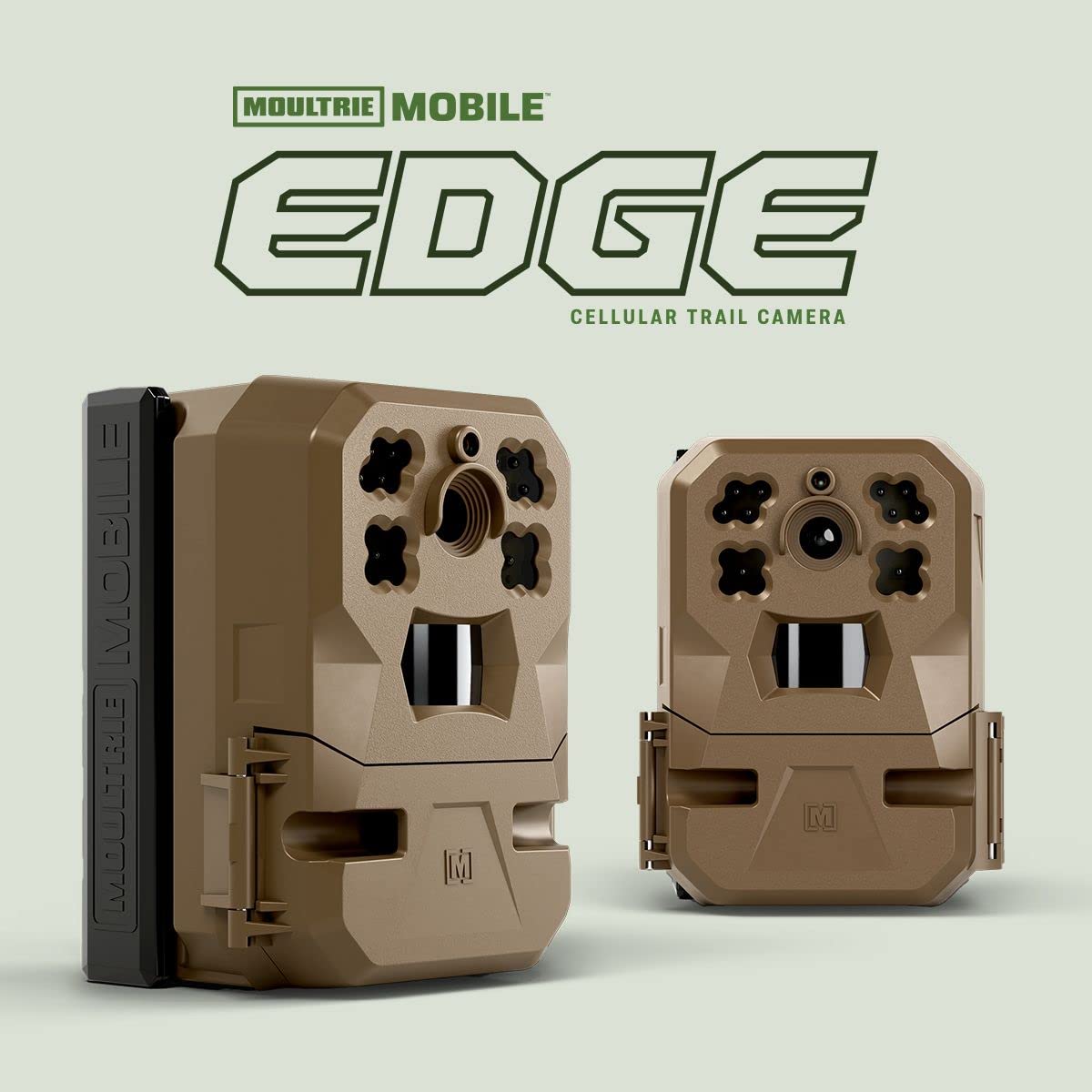 Moultrie Cellular Edge Trail Camera - Nationwide 4G LTE - HD Video-Audio - Built in Memory - Cloud Storage