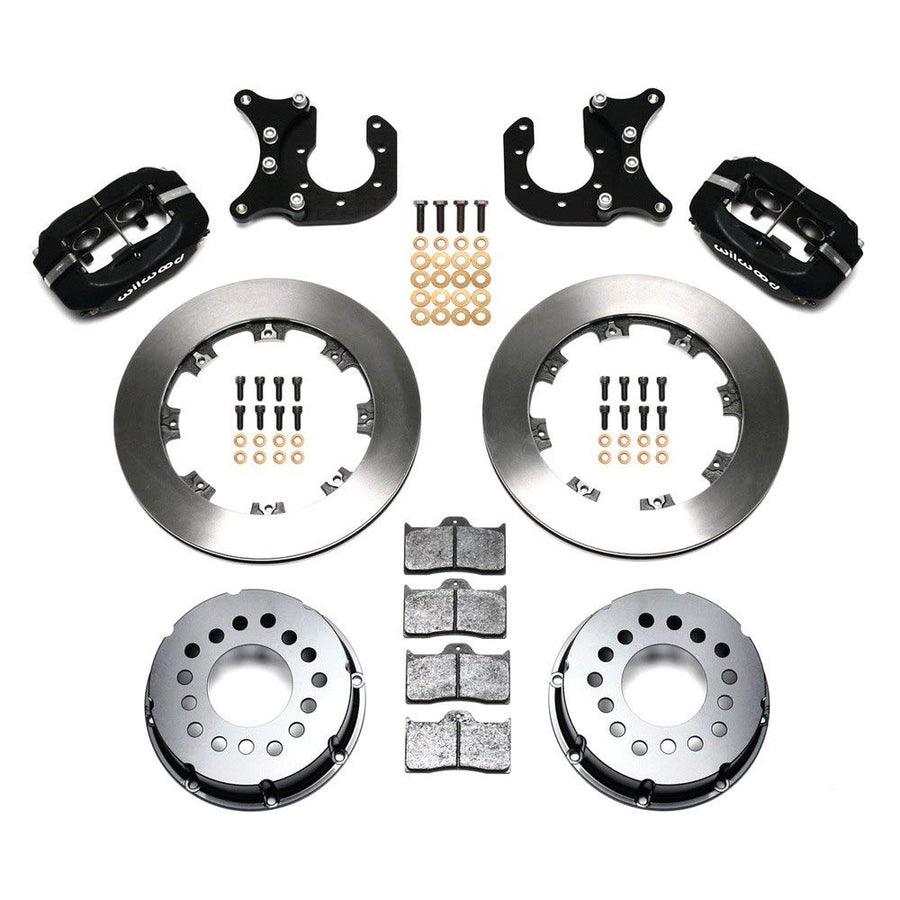 Pro-Series Wilwood Rear Brake Kit for Ford 8.8 with 2.5" Offset