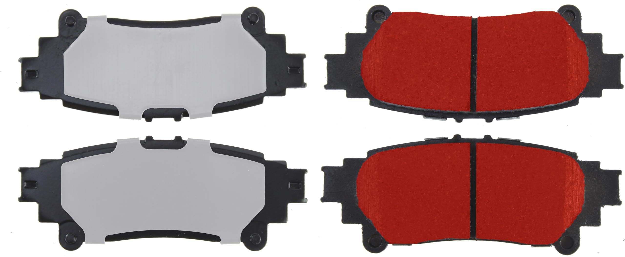 Centric 500.13911 PQ PRO Disc Brake Pads with Hardware for 2013-2019 Lexus GS200t, GS300, GS350, GS450h, IS Turbo, IS200t, IS250, IS300, IS350, RC Turbo, RC200t, RC300, RC350