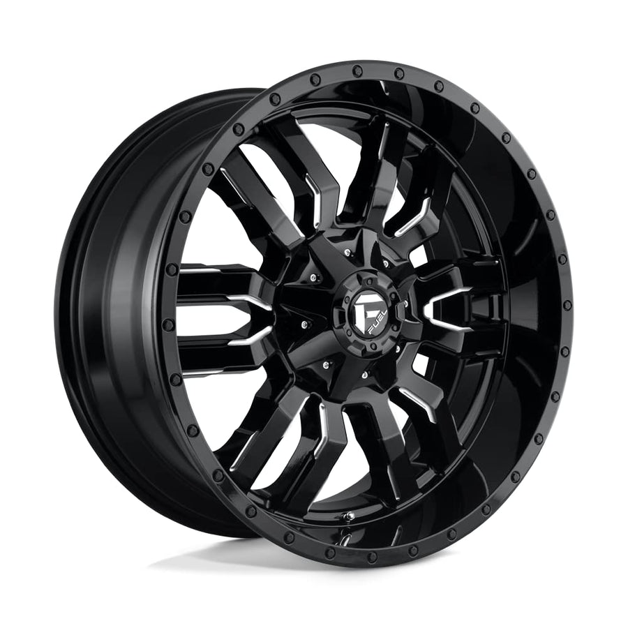 D595 1PC Fuel 22X10 8X170 GL-BLK-MIL 10MM - D59522001757