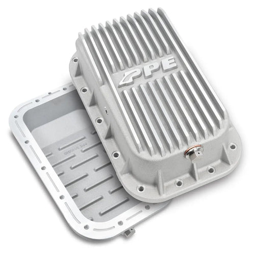 Heavy Duty PPE Cast Aluminum Oil Pan (Raw) 214054000 Compatible for 2012-2018 Jeep Wrangler 3.6L or 2011-2019 Dodge Challenger/Charger 3.6L