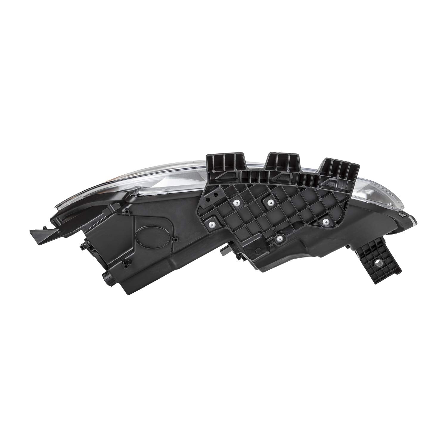 Right TYC Headlight Assembly Compatible with 2013-2015 Dodge Dart