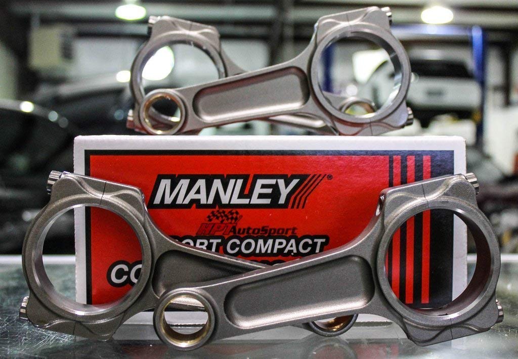 Pro Series Manley 14417-4 I-Beam Turbo Tuff Design Connecting Rod Set