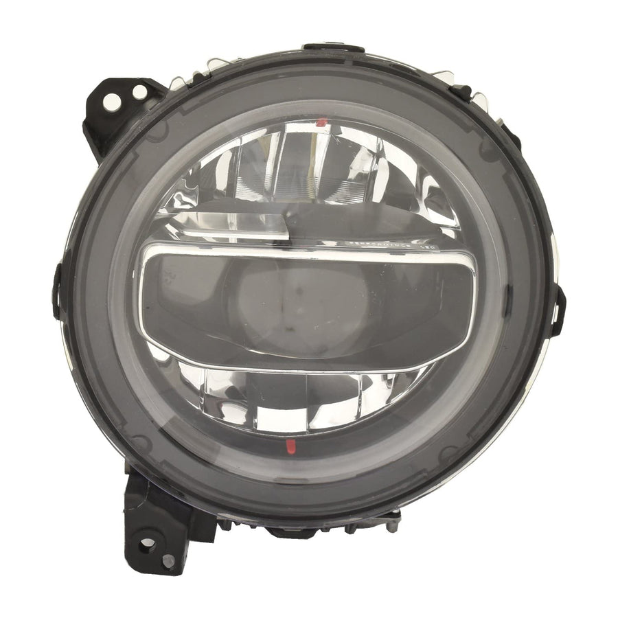 Jeep Wrangler JL / 4XE Plugin 21-22 / Gladiator 20-22 Headlight LED without Logo LH Driver Side CAPA Replaces OEM: 55112879AG ACK Automotive Partslink: CH2502327C