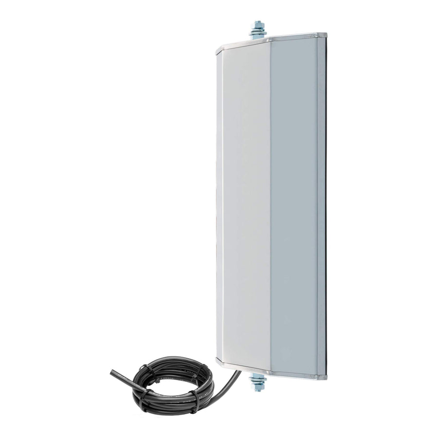 RETRAC 7 x 16-Inch Stainless Steel Angle-Back Heated West Coast Mirror Head, Universal Driver or Passenger Side 610306