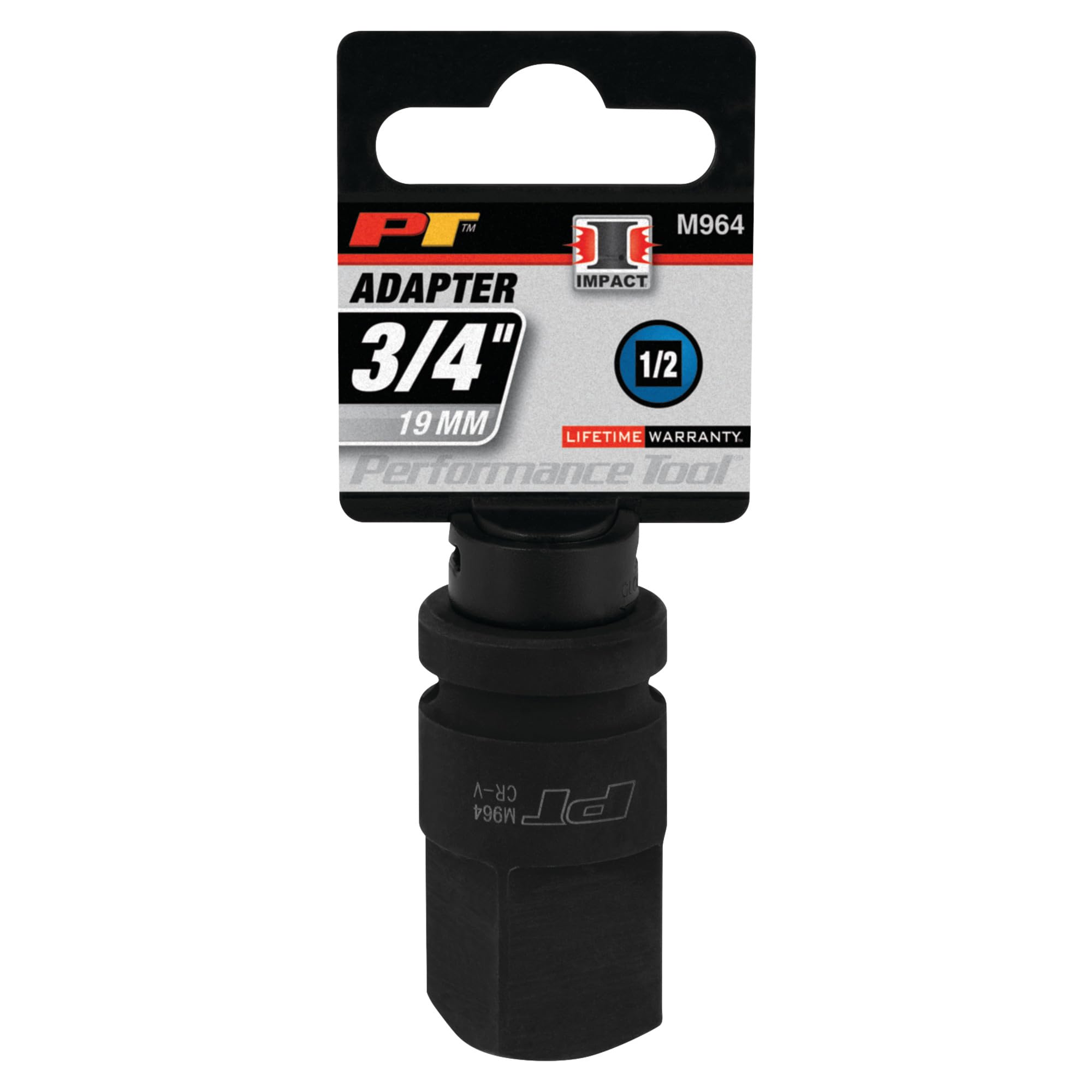 M964 Performance Tool 1/2-Inch Female x 3/4-Inch Male Impact Adapter