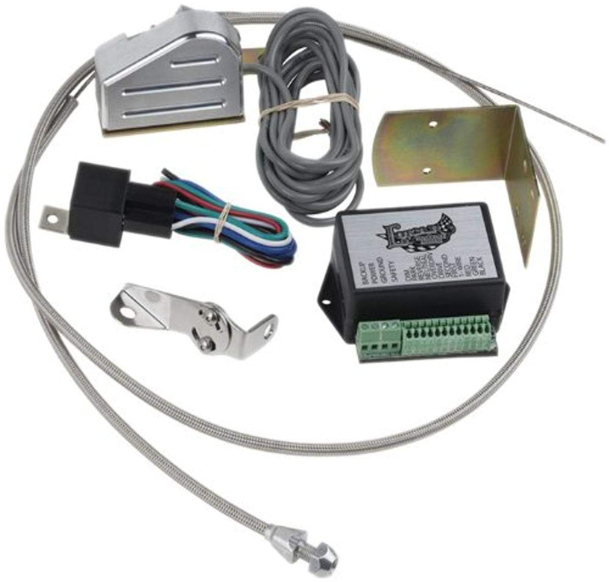 CINB-1779 Lokar Horizontal Rectangular Cable Operated LED Boot Indicator with Boot Kit for 350 Transmission