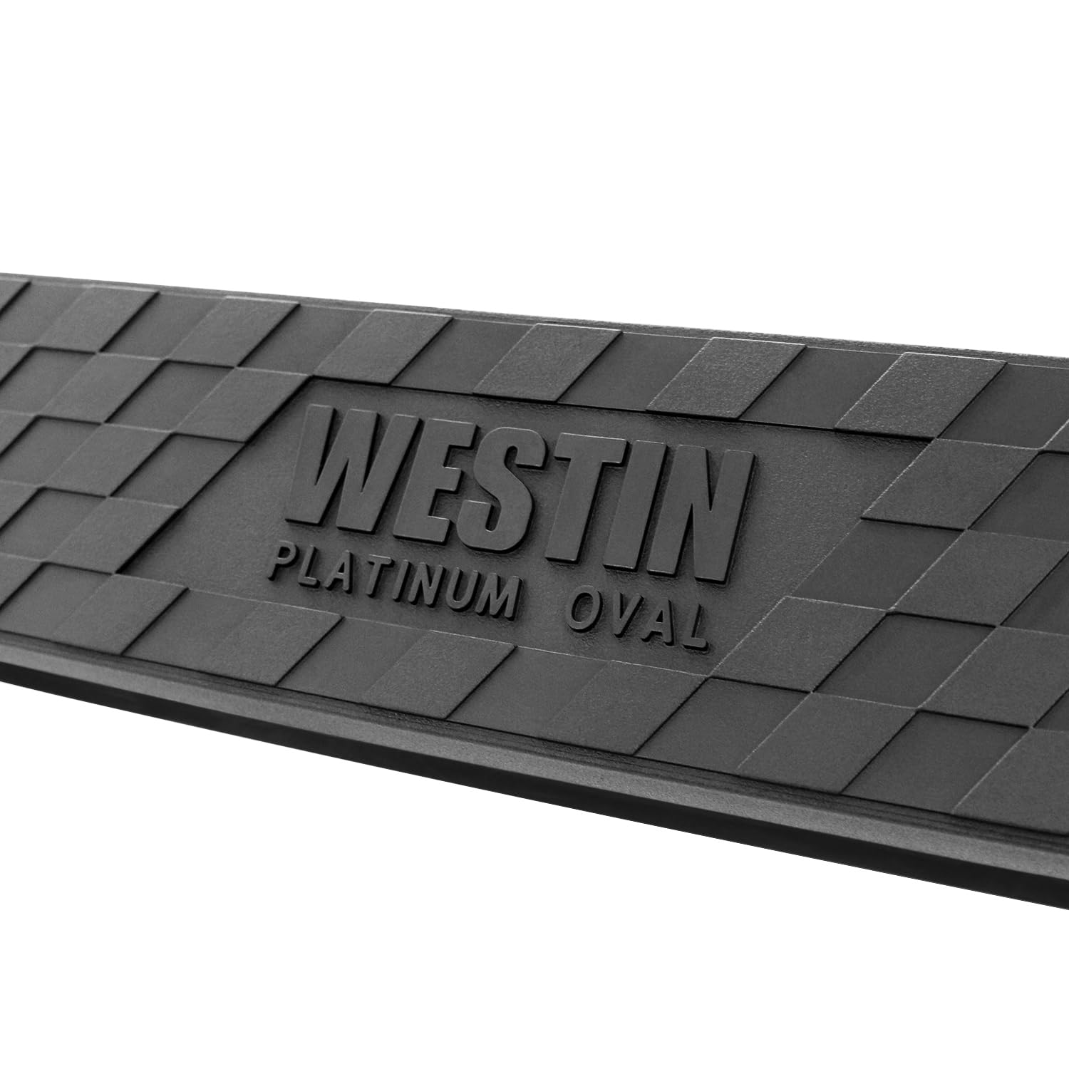 Platinum 4 Oval Nerf Bars Westin fits 2019-2025 Silverado Sierra 1500 Double Cab (Exc 2019 Silverado LD/Sierra 1500 Limited) Black Pair