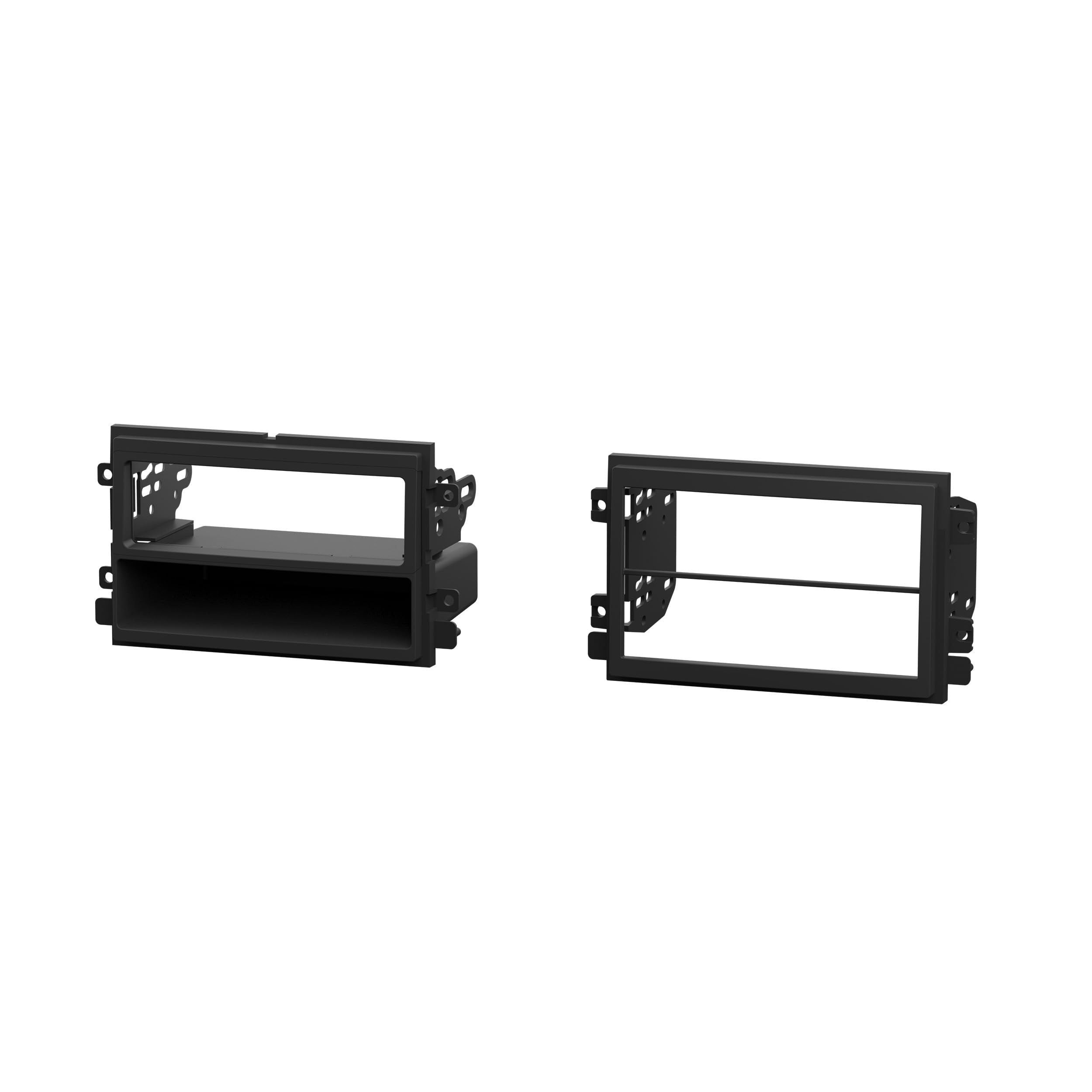 Metra 99-5807 Installation Kit for Single DIN / Double DIN Select 2004 & up Ford/Mercury Vehicles (Black)