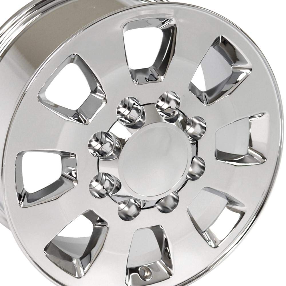 Chrome Wheel OE Wheels LLC CV75B-18080-8180-44C Painted (18 x 8. inches /8 x 180 mm, 44 mm Offset)