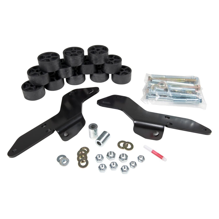 1.5" x 1.5" Zone Offroad Front and Rear Body Lift Kit