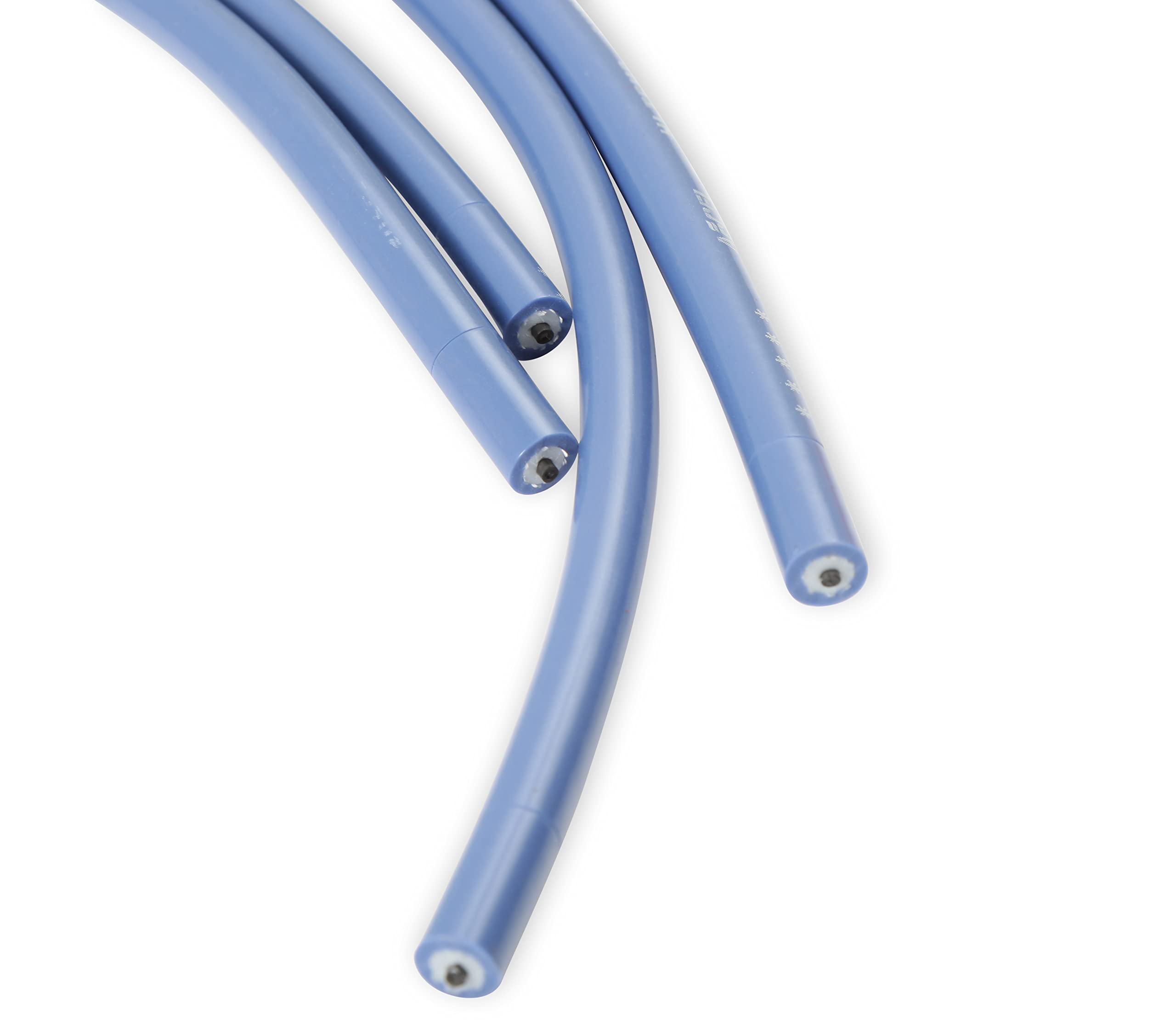 Spark Plug Wire Set- ACCEL 4041B 8mm - Blue Wire with Blue 90 Degree Boots