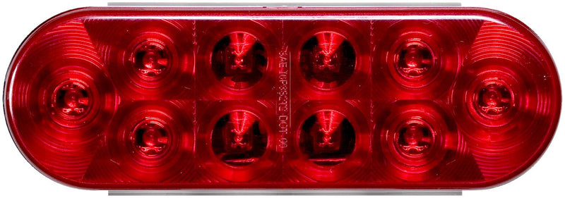 10D LED Tail Light, 6" Grommet Mount