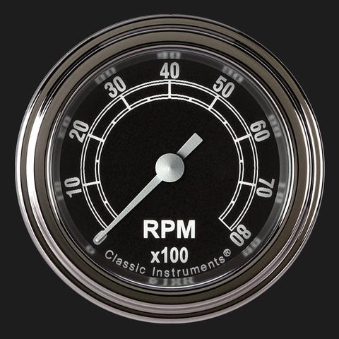 TR183SLF Classic Instruments Traditional 2-1/8" Tachometer