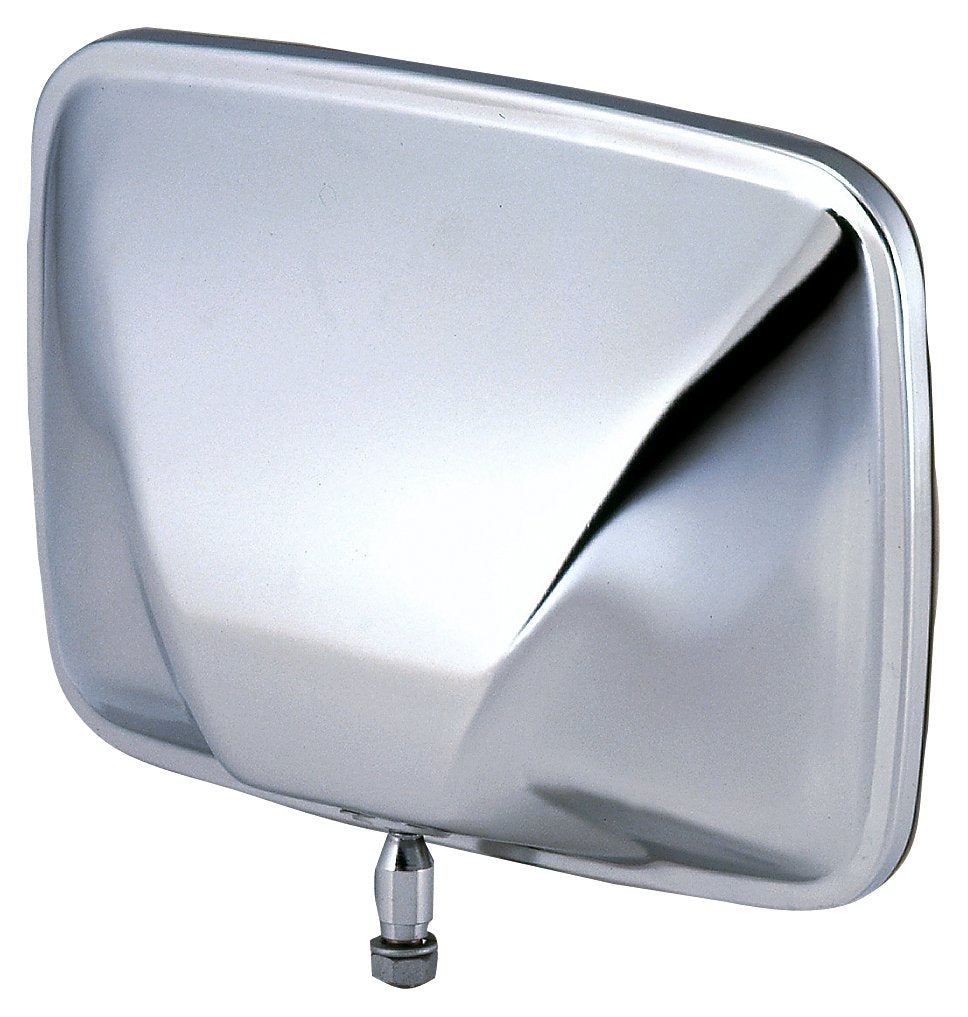 K Source Replacement Universal Mirror Head - Driver & Passenger Side, 5 1/2" x 7 1/2" Glass, Heavy-Duty Mount, Chrome Finish, Easy Install, For Cars & Trucks
