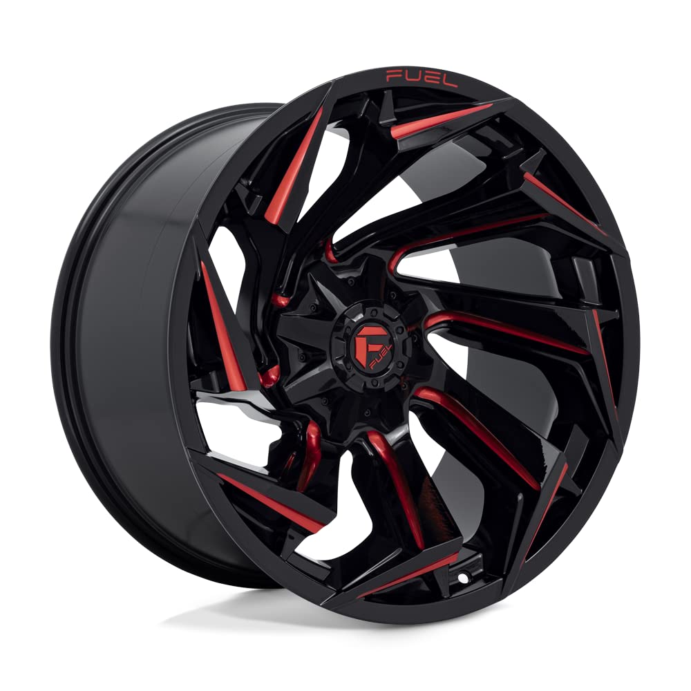 1PC Fuel D755 22X12 8X170 GL-BLK-MIL-RTTC -44MM - D75522201747