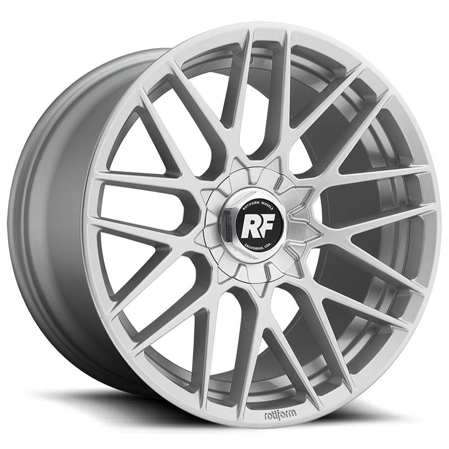 1PC Rotiform R140 19X8.5 5X100/112 GL-SLVR 45MM - R140198514+45