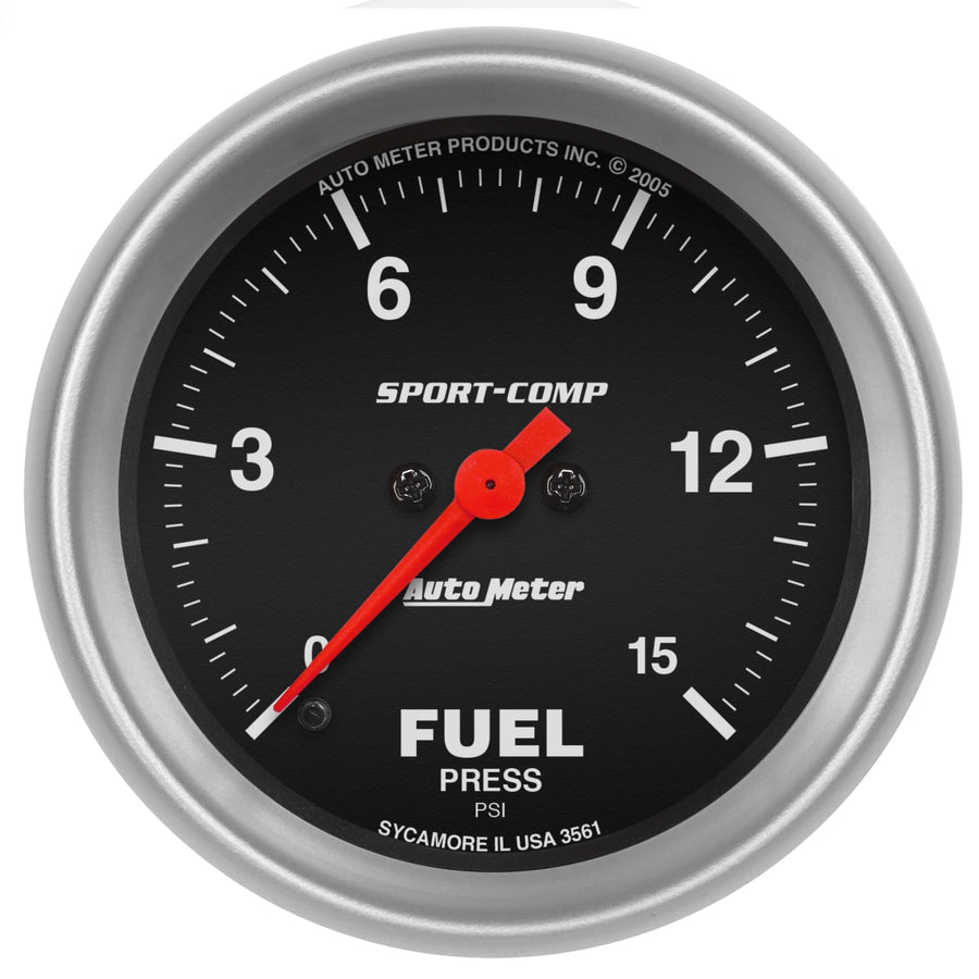 Auto Meter Sport-Comp 3561 Electric Fuel Pressure Gauge