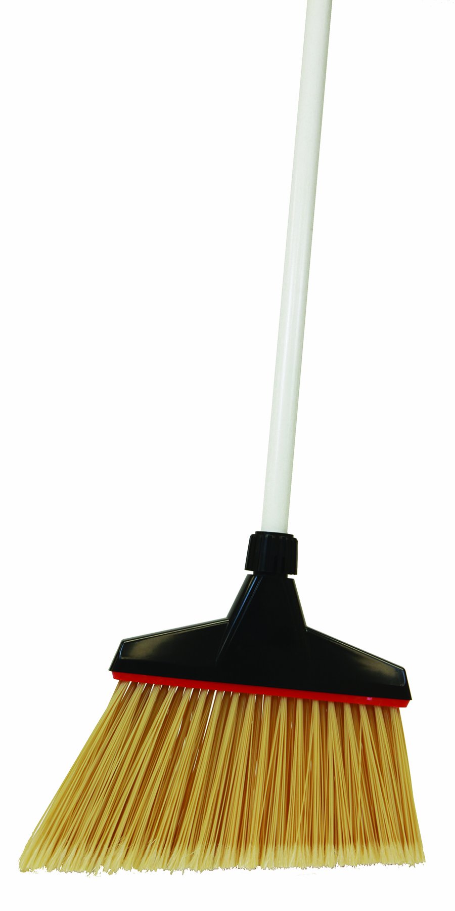 O-Cedar Maxi Plus Commercial Professional Angle Broom with Flagged Bristles, 13-Inch