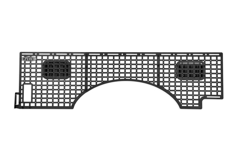 Bed Side Molle Panels Addictive Desert Designs for The 2023-2024 Ford F-250 & F-350 with 6.75' Bed | Keeps Main Cargo Area Clear for Larger Loads | Made in The USA (Driver Full Kit)