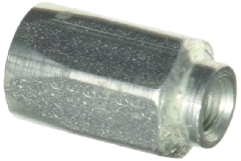 4C5E-4RFJSX45 Gates Field Attachable for C5E Hose, Dual Seat Female JIC 37/SAE 45 Flare Swivel, 45 Bent Tube, Steel, 3/16" ID