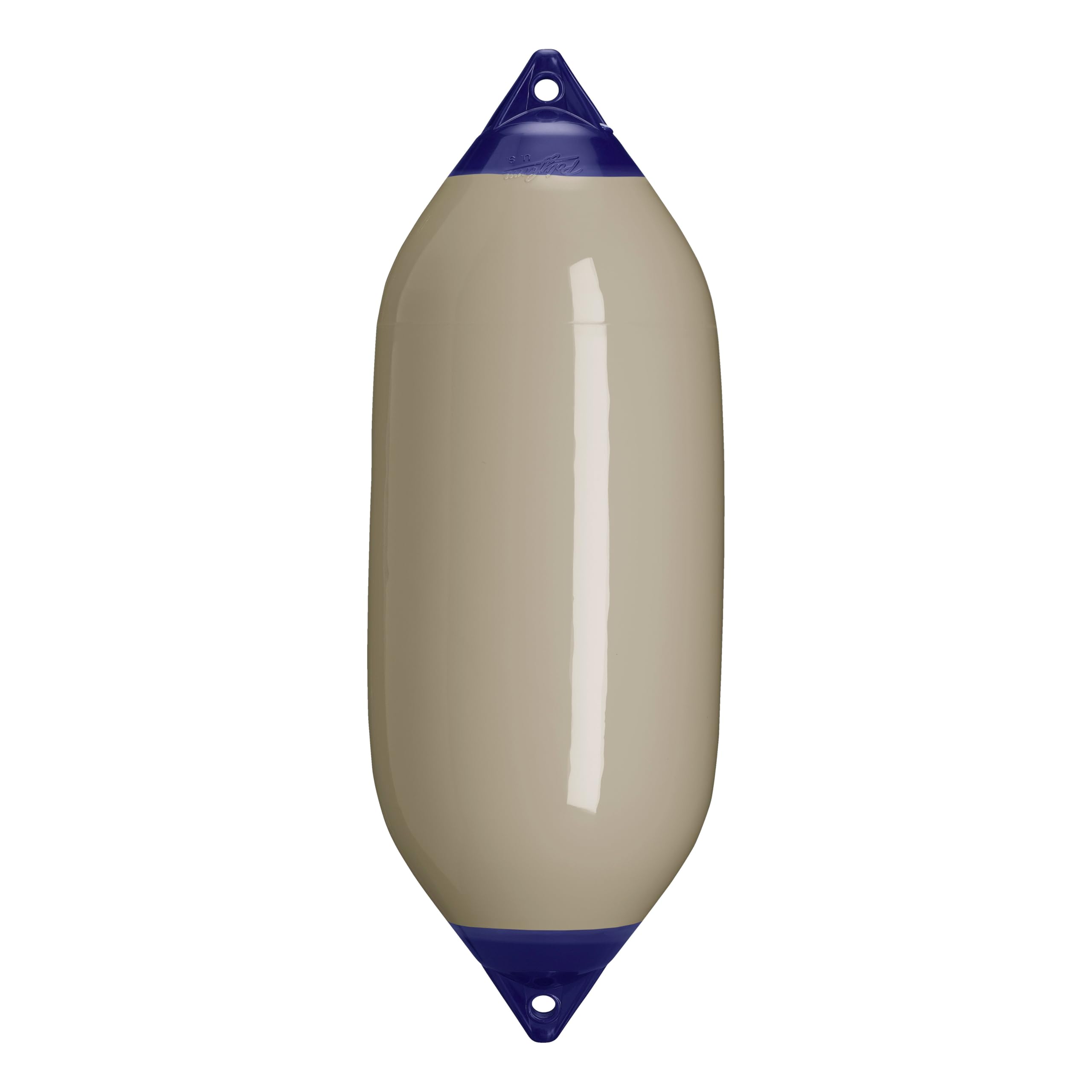 F-7 Standard Polyform Boat Fender Blue Ropehold - Sand